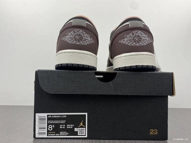 Rep Low Air 1 Mocha DC6991-200 Jordan 0721